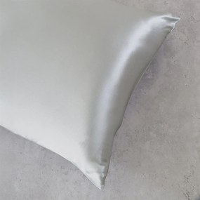 Μαξιλαροθήκη Μεταξωτή Silk Sleep Grey Ρυθμός 50Χ70 Μετάξι