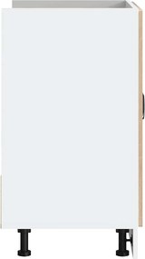 vidaXL Ντουλάπι βάσης νεροχύτη "Lucca" Sonoma Oak Engineered Wood