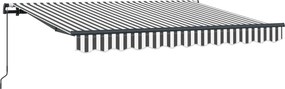 vidaXL Σκηνίτσα Αναδιπλούμενη Ανθρακί 250 x 200 cm ύφασμα