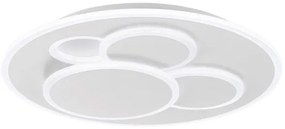 Πλαφονιέρα Φωτιστικό Οροφής LED Ακρυλικό Dots 21289 Fischer Honsel-21289-Λευκό 21289