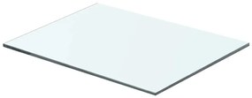 vidaXL Ράφια Πάνελ 2 τεμ. Διάφανα 40 x 25 εκ. Γυάλινα