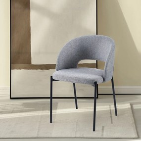 Καρέκλα Τραπεζαρίας (55x51x79) Spitishop Iris Grey