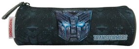 Βagtrotter κασετίνα βαρελάκι &quot;Transformers&quot; μαύρο 22x7εκ.  τμχ.