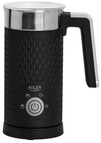 Αφροποιητής γάλακτος Adler AD 4494B, 500W, 300 ml, Αντικολλητική επίστρωση, Μαύρο