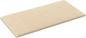 vidaXL Κεφαλάρι Τοίχου 12 pcs 30 x 15 cm Κρεμ ύφασμα