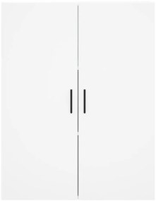 vidaXL Ντουλάπι Λευκό 69,5x34x180 εκ. από Επεξεργασμένο Ξύλο