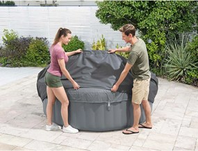 Bestway Κάλυμμα PVC και POM Γκρι