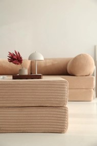 Corner Sofa-Bed Nook - Brown - v1 Brown