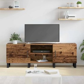 vidaXL Ντουλάπι TV με ράφι με αποθήκευση με πόρτα 150 x 30 x 50 cm Επεξεργασμένο ξύλο