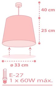 Starlight Pink DIY κρεμαστό φωτιστικό (82212S) - 82212S - 1.5W - 20W - 82212S