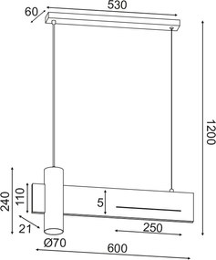 Φωτιστικό οροφής Marble