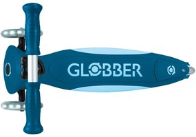 Globber Scooter Elite Lights V2 Petrol Blue