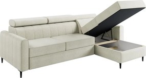 Γωνιακός Καναπές Toronto-Λευκό