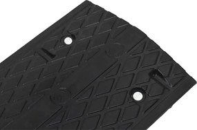 vidaXL Σαμαράκι Δρόμου Κίτρινο &amp; Μαύρο 97x32,5x4 εκ. από Καουτσούκ