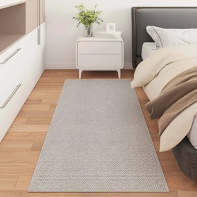 vidaXL Χαλιά χώρου Ορθογώνιος LUGO Κρεμ 150 x 80 cm Πολυεστέρας