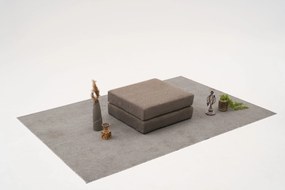 Πουφ Σκαμπό Γκρι COMFORT 95x95x43