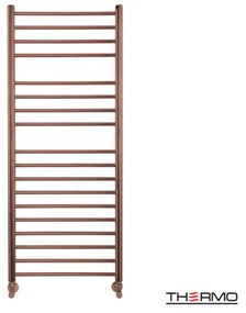 Thermo Bellavia Θερμαινόμενη πετσετοκρεμάστρα Brushed Copper PVD ΔΕΝ ΠΕΡΙΛΑΜΒΑΝΤΟΝΤΑΙ ΔΙΑΚΟΠΤΕΣ &amp; ΑΝΤΙΣΤΑΣΕΙΣ