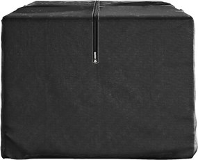vidaXL Τσάντες Αποθ. Μαξιλαριών 2 τεμ Μαύρες 135x40x55εκ Πολυαιθυλένιο