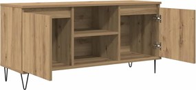 vidaXL Ντουλάπι TV Artisan Oak 104 x 35 x 50 εκ. Επεξεργασμένο ξύλο