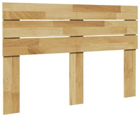 vidaXL κεφαλάρι 120 cm μασίφ ξύλο δρυς