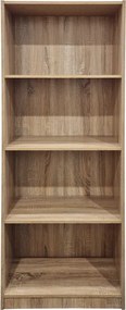 Βιβλιοθήκη Kendy pakoworld sonoma 60x30x167εκ
