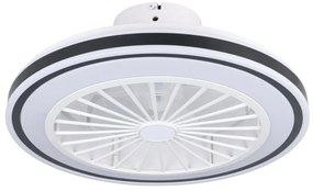 Ανεμιστήρας Eglo 35182 ALMERIA Μαύρο Ματ (Black Mat)|Λευκό (White) 2700K - 6500K