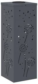 vidaXL Ηλιακό LED Φως Δρόμου 2 pcs Ανθρακί Κρύο Ρολαρισμένο Χάλυβα