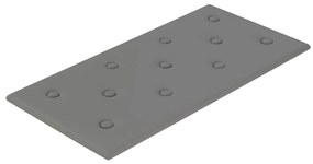 vidaXL Πάνελ Τοίχου 12 τεμ. Γκρι 60 x 30 εκ. 2,16 μ² Συνθετικό Δέρμα