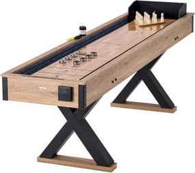 VEVOR 274,3 cm Shuffleboard Table 2 in 1 Shuffleboard and Bowling Combo Set