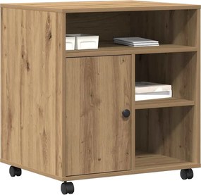 vidaXL Σταντ Εκτυπωτή artisan δρυς 60 x 50 x 67 εκ. Επεξεργασμένο ξύλο