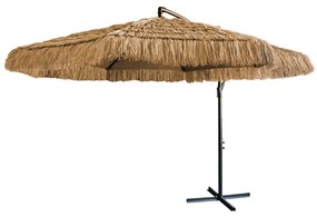 Ομπρέλα Στρογγυλή Γωνιακή 23896 270cm Natural