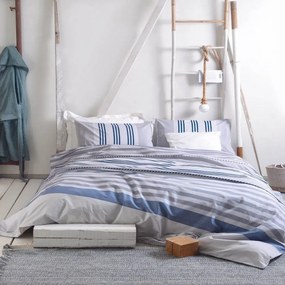 Σεντόνια Lucas (Σετ 4τμχ) Blue Ρυθμός King Size 270x290cm 100% Βαμβάκι