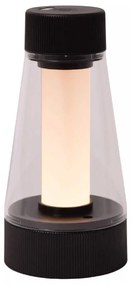 Φωτιστικό Επιτραπέζιο Lorali 45500/01/30 7,7x16cm 1,2W LED 2600K Dimmable Black Lucide