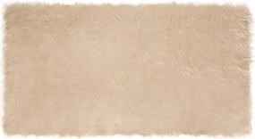 vidaXL Χαλί από τεχνητό πρόβειο δέρμα TAFALLA Μπεζ 80 x 150 cm