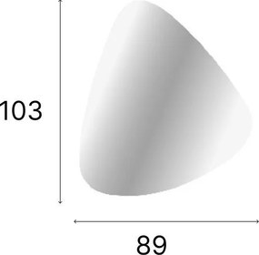 Καθρέπτης Διάφανο LAFLARE 103x4.5x89