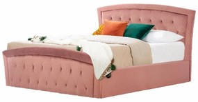 Κρεβάτι Odelia HM581.02 185x212x113cm Με Αποθηκευτικό Χώρο Apple Για Στρώμα 160Χ200cm Apple Queen Size Wood, Fabric
