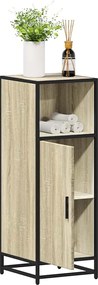 vidaXL Ντουλάπι Μπάνιου Sonoma Δρυς 35x37,5x100 εκ. από Τεχνητό Ξύλο