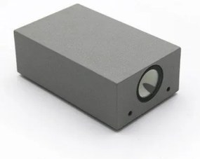 Απλίκα Φωτιστικό Τοίχου Διπλής Κατευθ. LED IP54 3-13996 Lumen-3-13996-Γκρι 3-13996