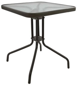 Τραπέζι Figo Μεταλλικό Hm5035.02 Καφέ 60Χ60Χ72cm