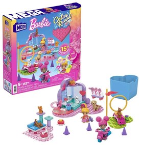 Τουβλάκια Παιχνίδι &amp; Μπάνιο Με Τα Ζωάκια Mega Barbie HHP89 Multi Mattel