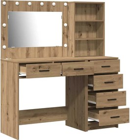 vidaXL Τραπέζι περιποίησης 2 pcs Καφέ 78.5 x 41 x 135 εκ