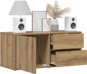 vidaXL Ντουλάπι τηλεόρασης Artisan Oak Κατασκευασμένο ξύλο