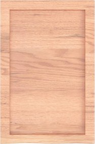 vidaXL Πάγκος Μπάνιου Αν. Καφέ 40x60x(2-4) εκ. Επεξεργ. Μασίφ Ξύλο