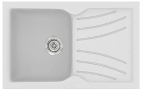 Sanitec Classic 337 White Ένθετος Νεροχύτης 45cm