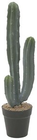 Διακοσμητικός Κάκτος Σε Γλάστρα 3-85-457-0025 Pl Green 15x14x58cm Inart Plastic