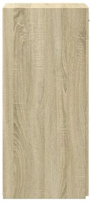 vidaXL Συρταριέρα Sonoma Δρυς 45x42,5x93 εκ. από Επεξεργασμένο Ξύλο