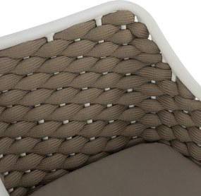 ΠΟΛΥΘΡΟΝΑ HM5858.02 ΛΕΥΚΗ ΜΕ ΣΧΟΙΝΙ ΜΠΕΖ 56x58x76Yεκ.