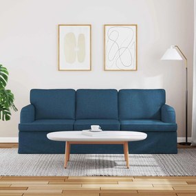 vidaXL Καναπές Μπλε 201 x 80 x 85 εκ ύφασμα