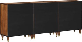 vidaXL Σετ Ντουλαπιών Μπάνιου 3 τμχ. 180 x 33 x 75 εκ.