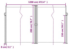 ΣΚΙΑΣΤΡΟ ΠΛΑΪΝΟ ΣΥΡΟΜΕΝΟ ΜΑΥΡΟ 200 X 600 ΕΚ. 4004849